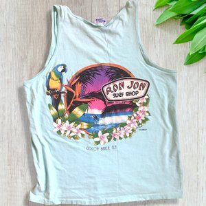 Vintage Late '80s Ron Jon Surf Tank - Men's XL
